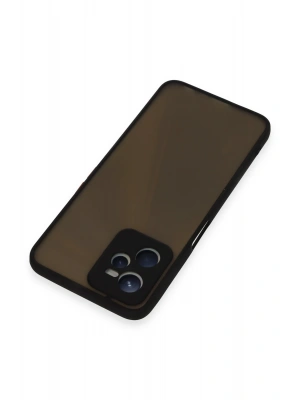 Newface Realme C35 Kılıf Montreal Silikon Kapak - Siyah