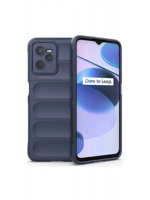 Newface Realme C35 Kılıf Optimum Silikon - Lacivert