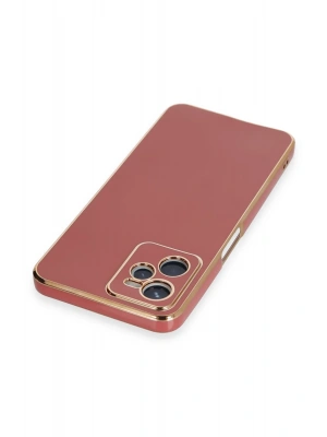 Newface Realme C35 Kılıf Volet Silikon - Kırmızı