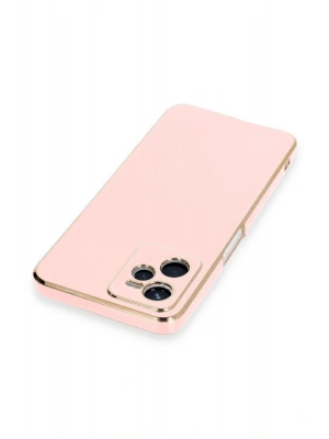 Newface Realme C35 Kılıf Volet Silikon - Pembe