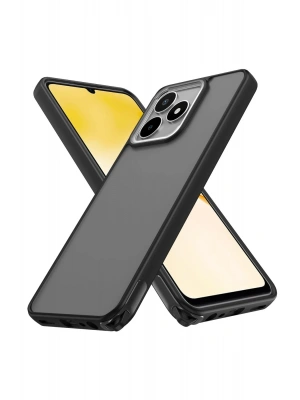 Newface Realme C53 Kılıf Elegant Kapak - Siyah