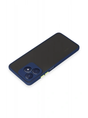 Newface Realme C53 Kılıf Montreal Silikon Kapak - Lacivert