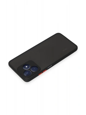 Newface Realme C53 Kılıf Montreal Silikon Kapak - Siyah