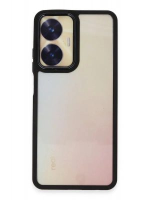 Newface Realme C55 Kılıf Dora Kapak - Siyah