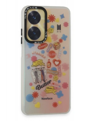 Newface Realme C55 Kılıf Estoril Desenli Kapak - Estoril - 16