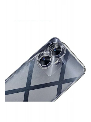 Newface Realme C55 Kılıf Lüx Şeffaf Silikon