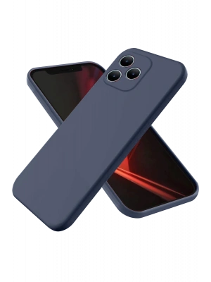 Newface Realme Note 50 4G Kılıf First Silikon - Lacivert