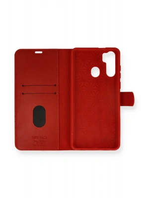 Newface Reeder P13 Blue Max Kılıf Trend S Plus Kapaklı Kılıf - Kırmızı