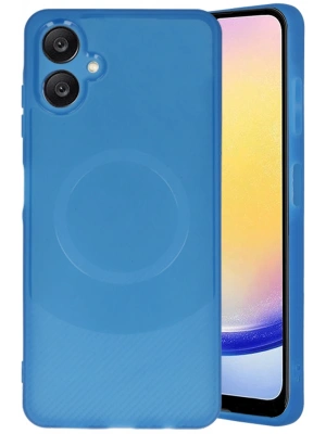 Newface Samsung A06 Kılıf Maya Karbon Kapak - Lacivert