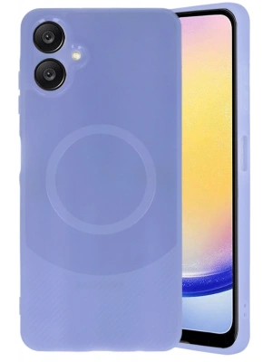 Newface Samsung A06 Kılıf Maya Karbon Kapak - Lila