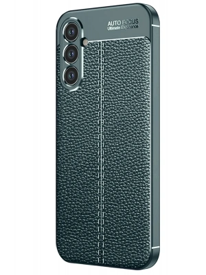 Newface Samsung A26 Kılıf Auto Focus Kapak - Koyu Yeşil