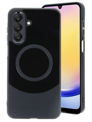 Newface Samsung A26 Kılıf Maya Karbon Kapak - Siyah