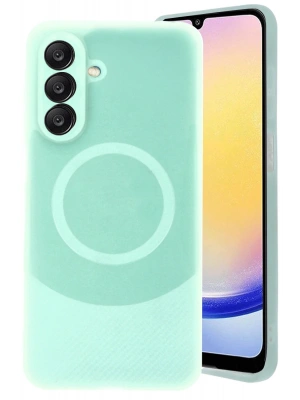 Newface Samsung A26 Kılıf Maya Karbon Kapak - Su Yeşili