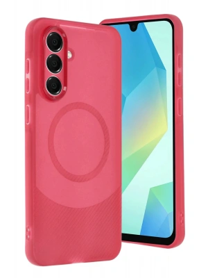 Newface Samsung A56 Kılıf Maya Karbon Kapak - Bordo