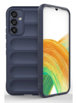 Newface Samsung A56 Kılıf Optimum Silikon - Lacivert