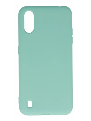 Newface Samsung Galaxy A01 Kılıf Nano içi Kadife Silikon - Turkuaz