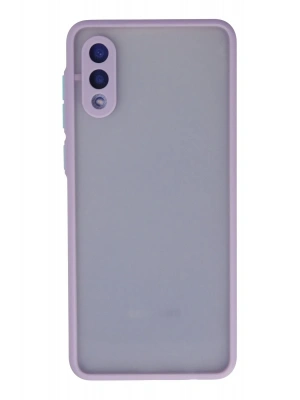 Newface Samsung Galaxy A02 Kılıf Montreal Silikon Kapak - Mor