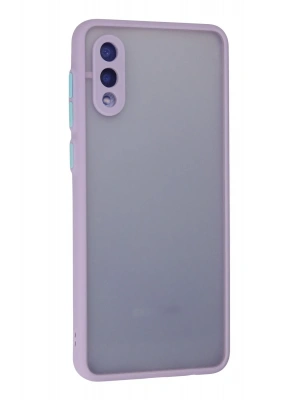 Newface Samsung Galaxy A02 Kılıf Montreal Silikon Kapak - Mor