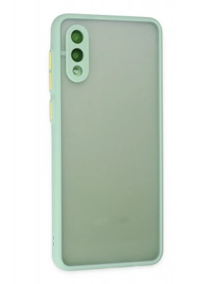 Newface Samsung Galaxy A02 Kılıf Montreal Silikon Kapak - Turkuaz