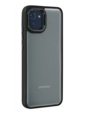 Newface Samsung Galaxy A03 Kılıf Dora Kapak - Siyah