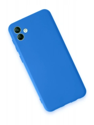 Newface Samsung Galaxy A04 Kılıf First Silikon - Mavi