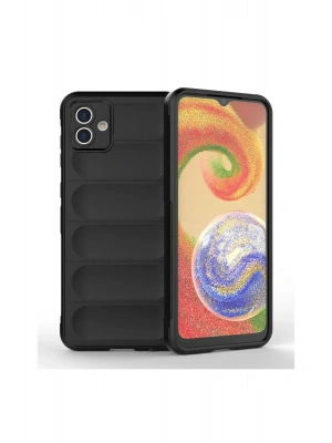 Newface Samsung Galaxy A04E Kılıf Optimum Silikon - Siyah