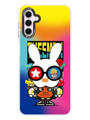 Newface Samsung Galaxy A04S Kılıf Estoril Desenli Kapak - Estoril - 10