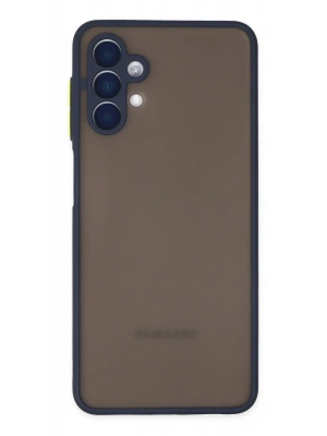 Newface Samsung Galaxy A04S Kılıf Montreal Silikon Kapak - Lacivert