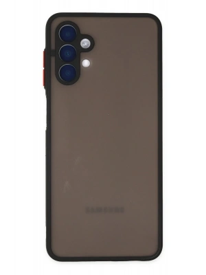 Newface Samsung Galaxy A04S Kılıf Montreal Silikon Kapak - Siyah