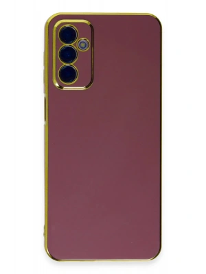 Newface Samsung Galaxy A04S Kılıf Volet Silikon - Kırmızı