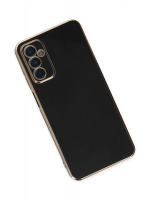 Newface Samsung Galaxy A04S Kılıf Volet Silikon - Siyah