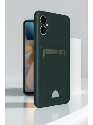 Newface Samsung Galaxy A05 Kelvin Kartvizitli Silikon - Bordo