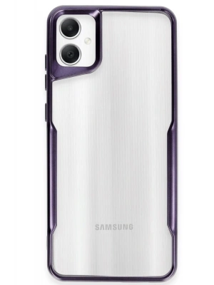 Newface Samsung Galaxy A05 Kılıf Boyi Silikon Kapak - Derin Mor