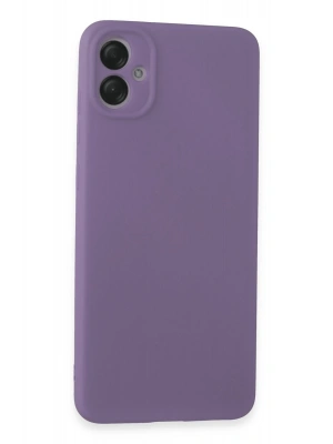 Newface Samsung Galaxy A05 Kılıf First Silikon - Lila