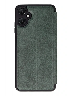 Newface Samsung Galaxy A05 Kılıf Flip Cover - Koyu Yeşil