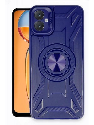 Newface Samsung Galaxy A05 Kılıf Lincoln Silikon - Lacivert