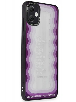 Newface Samsung Galaxy A05 Kılıf Mirror Desenli Kapak - Mirror - 5