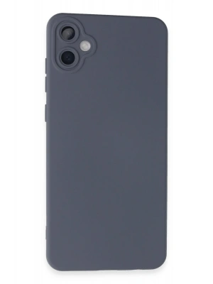 Newface Samsung Galaxy A05 Kılıf Nano içi Kadife Silikon - Gri