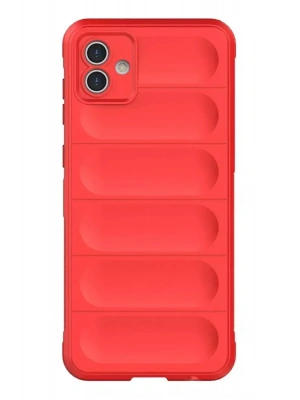 Newface Samsung Galaxy A05 Kılıf Optimum Silikon - Kırmızı