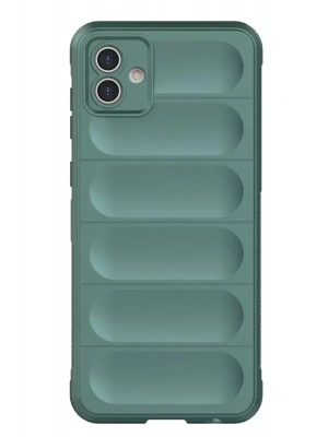 Newface Samsung Galaxy A05 Kılıf Optimum Silikon - Koyu Yeşil