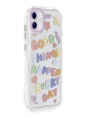 Newface Samsung Galaxy A05 Kılıf Reflexion Desenli Kapak - Desen 7