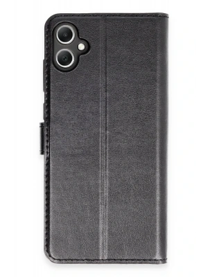 Newface Samsung Galaxy A05 Kılıf Trend S Plus Kapaklı Kılıf - Siyah