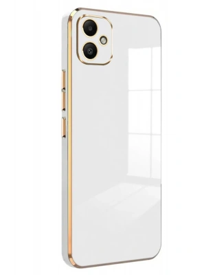 Newface Samsung Galaxy A05 Kılıf Volet Silikon - Beyaz