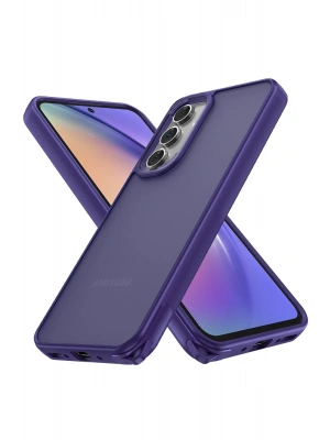 Newface Samsung Galaxy A05S Kılıf Elegant Kapak - Derin Mor