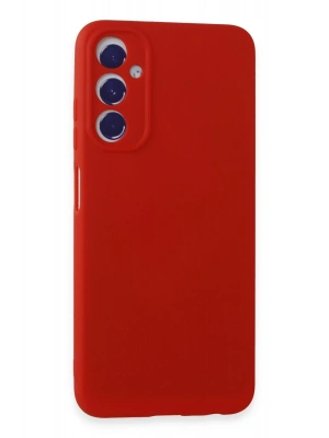 Newface Samsung Galaxy A05S Kılıf First Silikon - Kırmızı