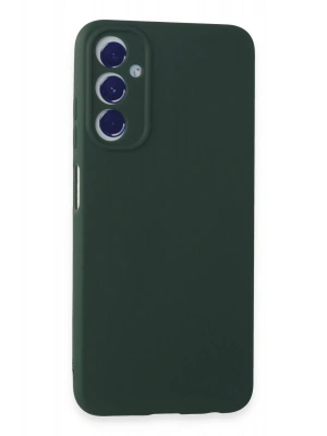 Newface Samsung Galaxy A05S Kılıf First Silikon - Koyu Yeşil