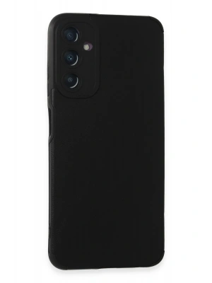 Newface Samsung Galaxy A05S Kılıf Loop Deri Silikon - Siyah