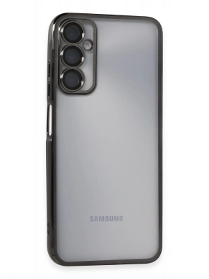 Newface Samsung Galaxy A05S Kılıf Razer Lensli Silikon - Siyah