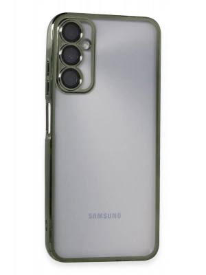 Newface Samsung Galaxy A05S Kılıf Razer Lensli Silikon - Yeşil