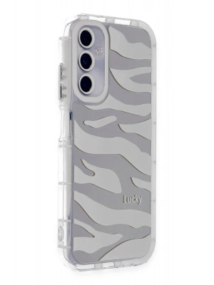 Newface Samsung Galaxy A05S Kılıf Reflexion Desenli Kapak - Desen 10